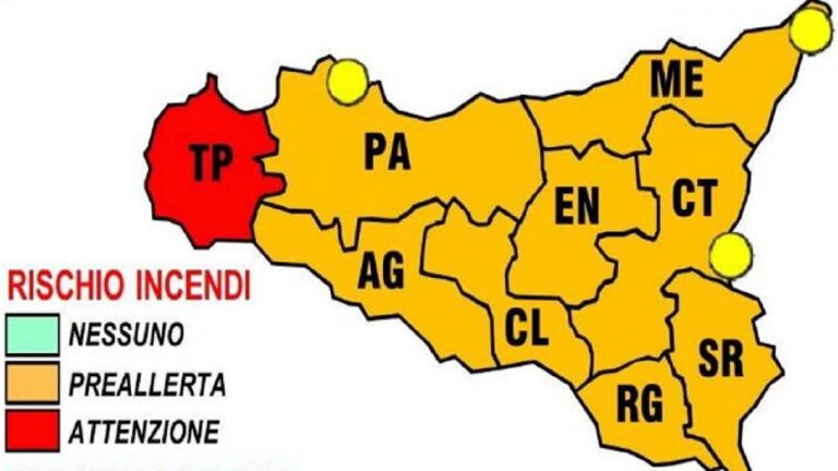 rischio incendi 2021