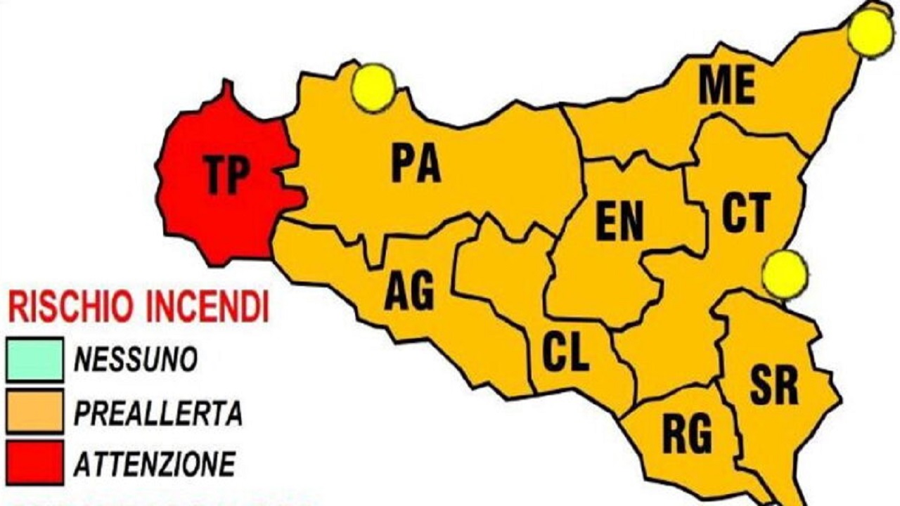 rischio incendi 2021