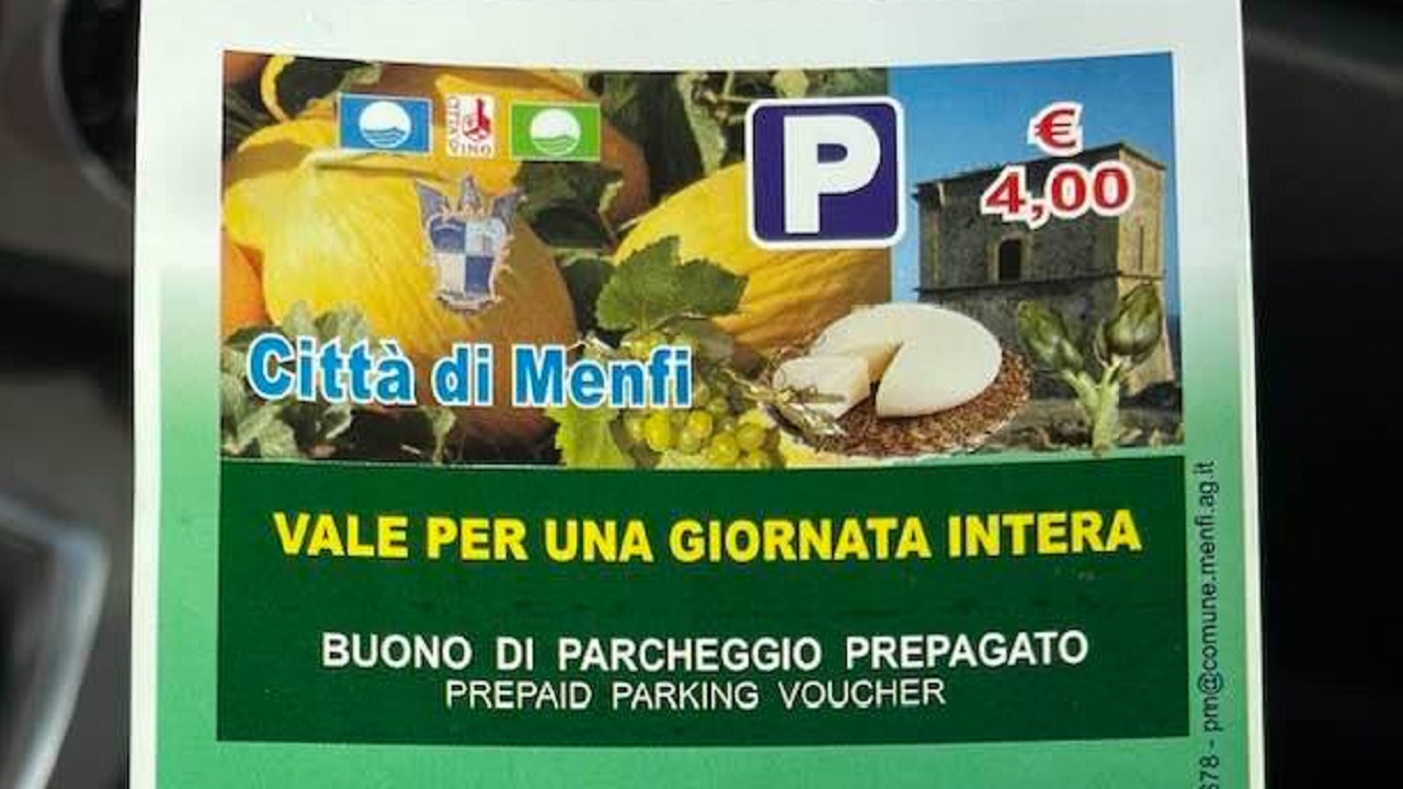 ticket spiaggia menfi