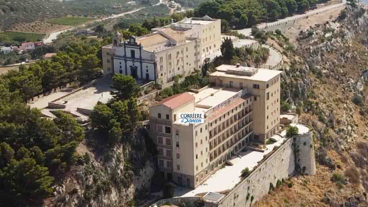 Albergo San Calogero e Basilica vista alto