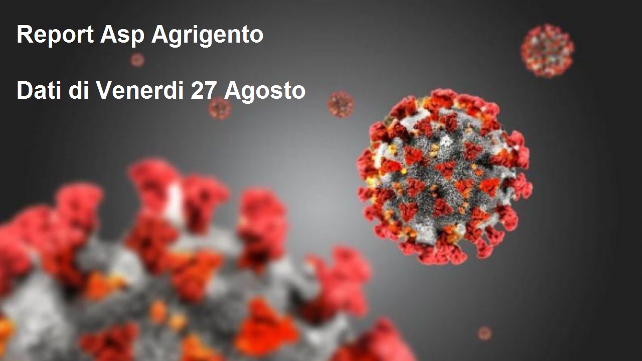 covid dati asp 27 agosto 2021