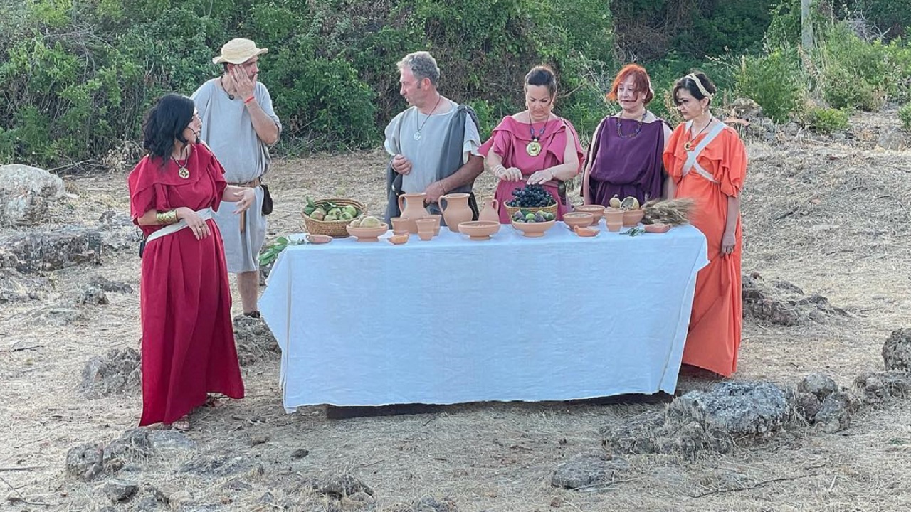 villa romana rievocazione storica