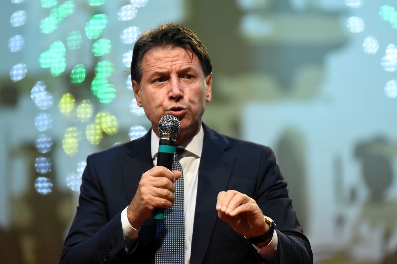 Conte “Mia candidatura a premier non è all’ordine del giorno”