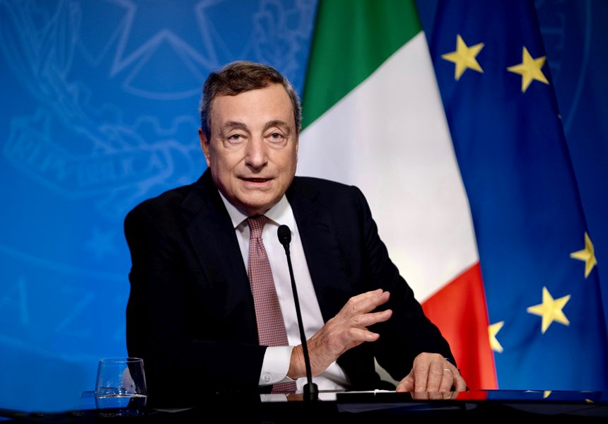 Draghi “L’Italia donerà 45 milioni di vaccini ai Paesi poveri”