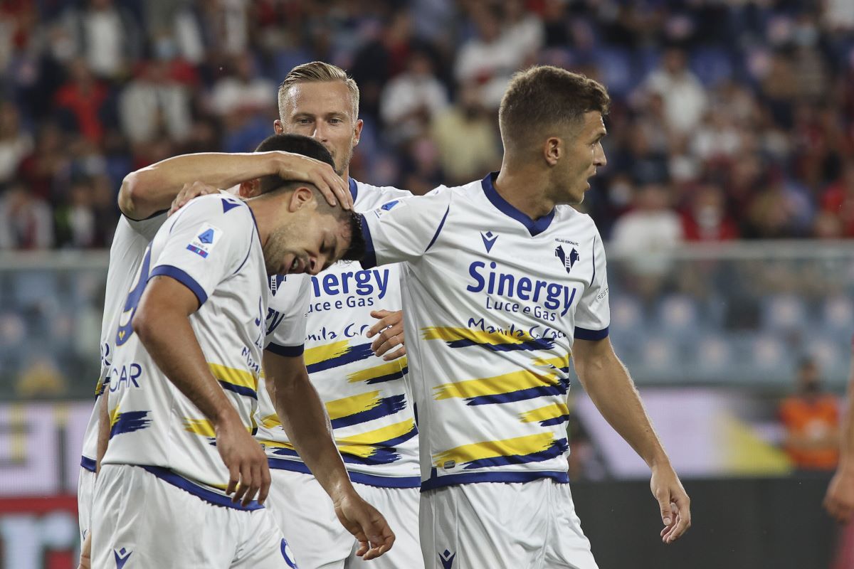 Gol e spettacolo, tra Genoa e Verona finisce 3-3