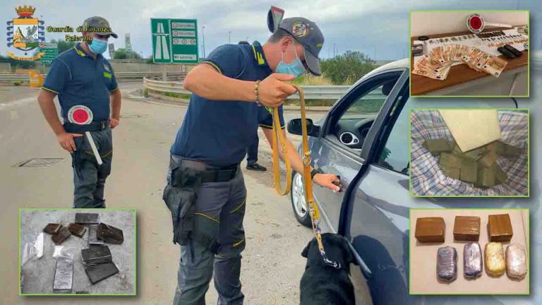 Guardia Finanza Palermo droga