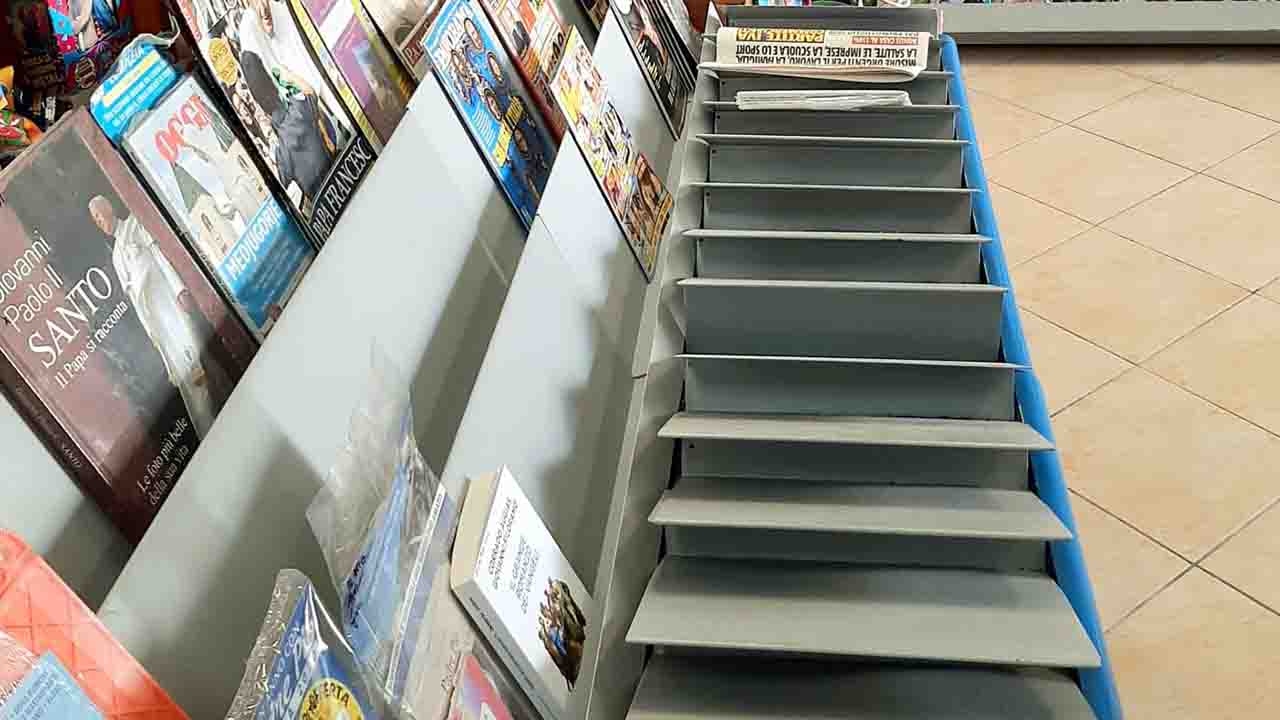 Lampedusa niente quotidiani dal 16 settembre 2021