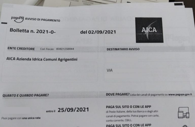 aica bolletta