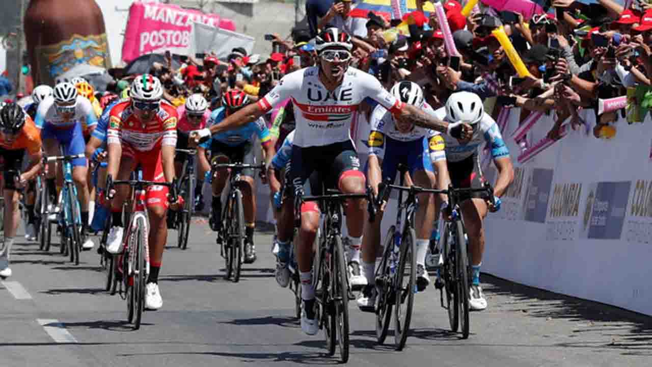 Second stage of Tour Colombia 2.1 cycling race