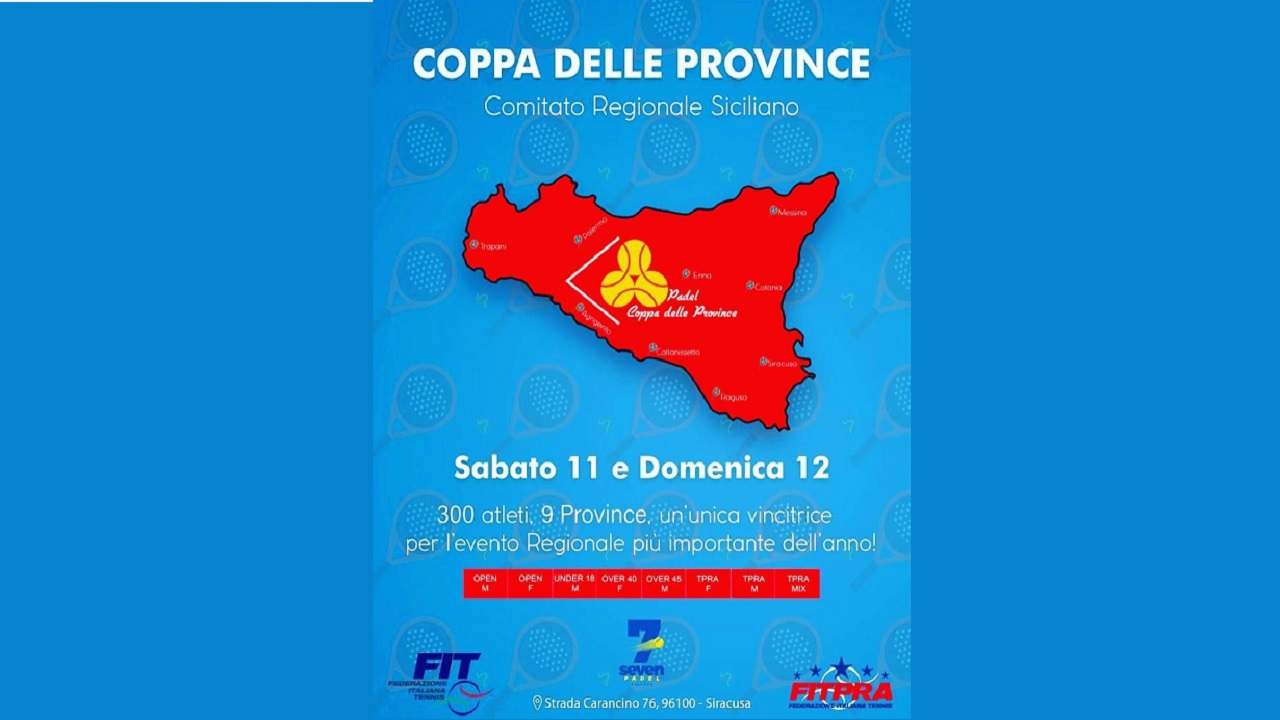 coppa province padel 2021