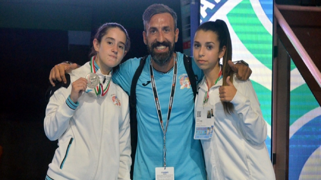 karate lentini con marturano e colletti 2021