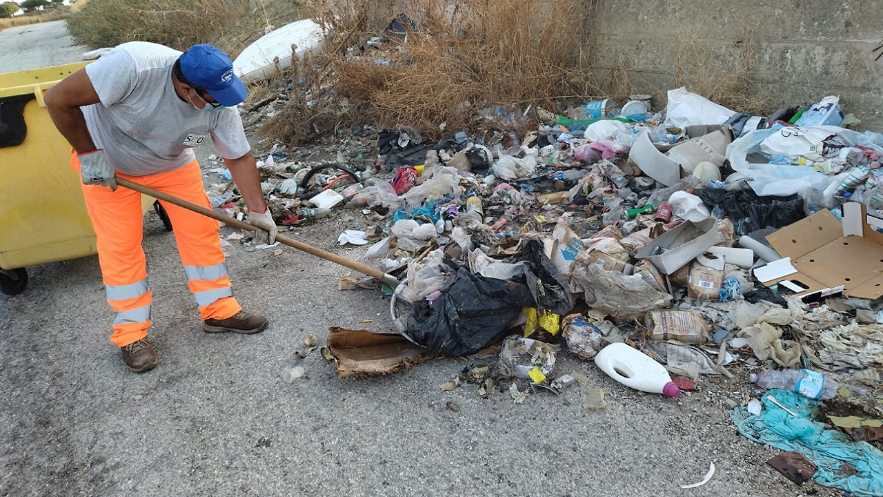 pulizia discarica 2021