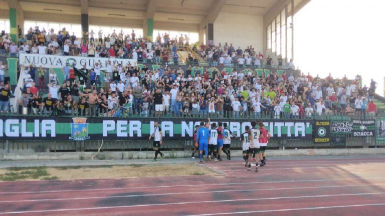 sciacca enna 2-2 2021 gol licata tifosi
