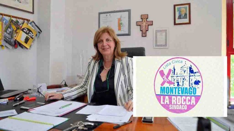 sindaco-di-Montevago-Margherita-La-Rocca-Ruvolo con logo lista