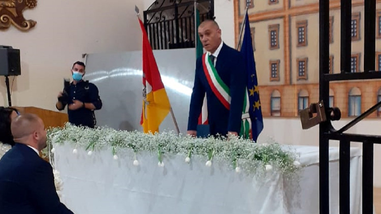 DI PAOLA FABRIZIO FASCIA TRICOLORE CELEBRA COPPIA