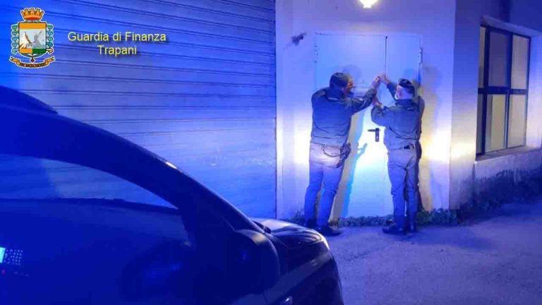 Guardia Finanza sequestro trapani