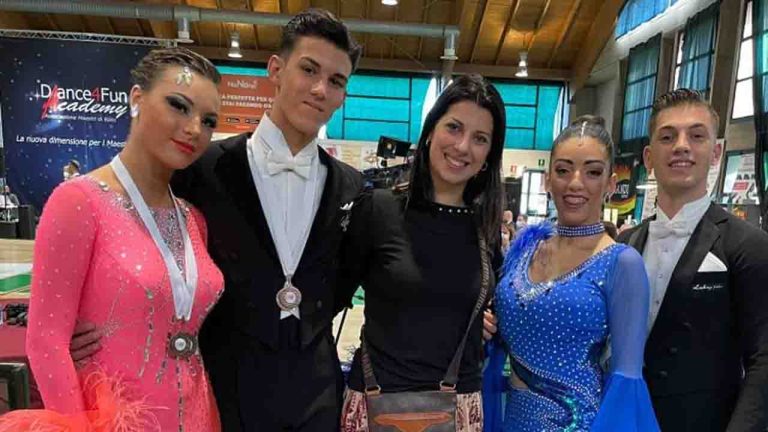 Manuela Dance coppia partecipante competizione internazionale Stagno e Tortorici Miceli 1208x720