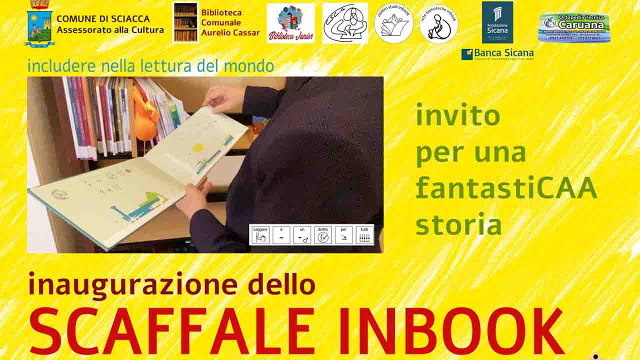 biblioteca Sciacca scaffale inbook