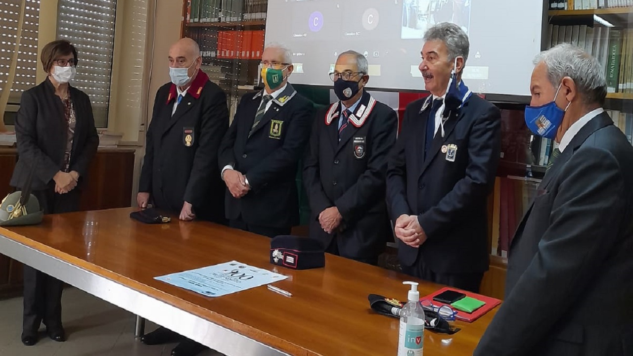 liceo fazello cerimonia milite ignoto 2021