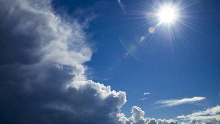 nuvole sole