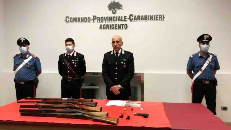 piromane arrestato, sequestro armi-2