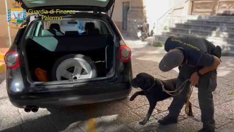 GUARDIA FINANZA SEQUESTRO DROGA PALERMO NOV 2021