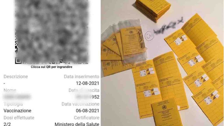 Green Pass falso