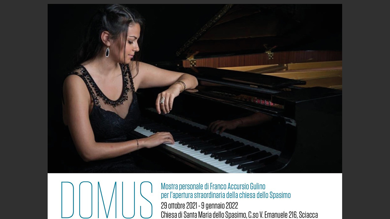 Mostra Domus pianista Gulino