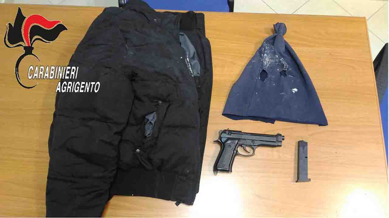 RAPINA Favara carabinieri