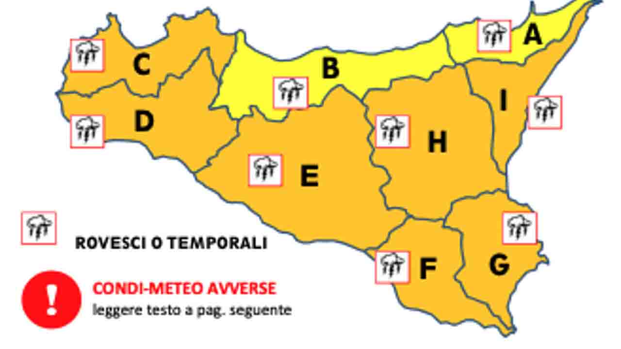 avviso allerta arancione