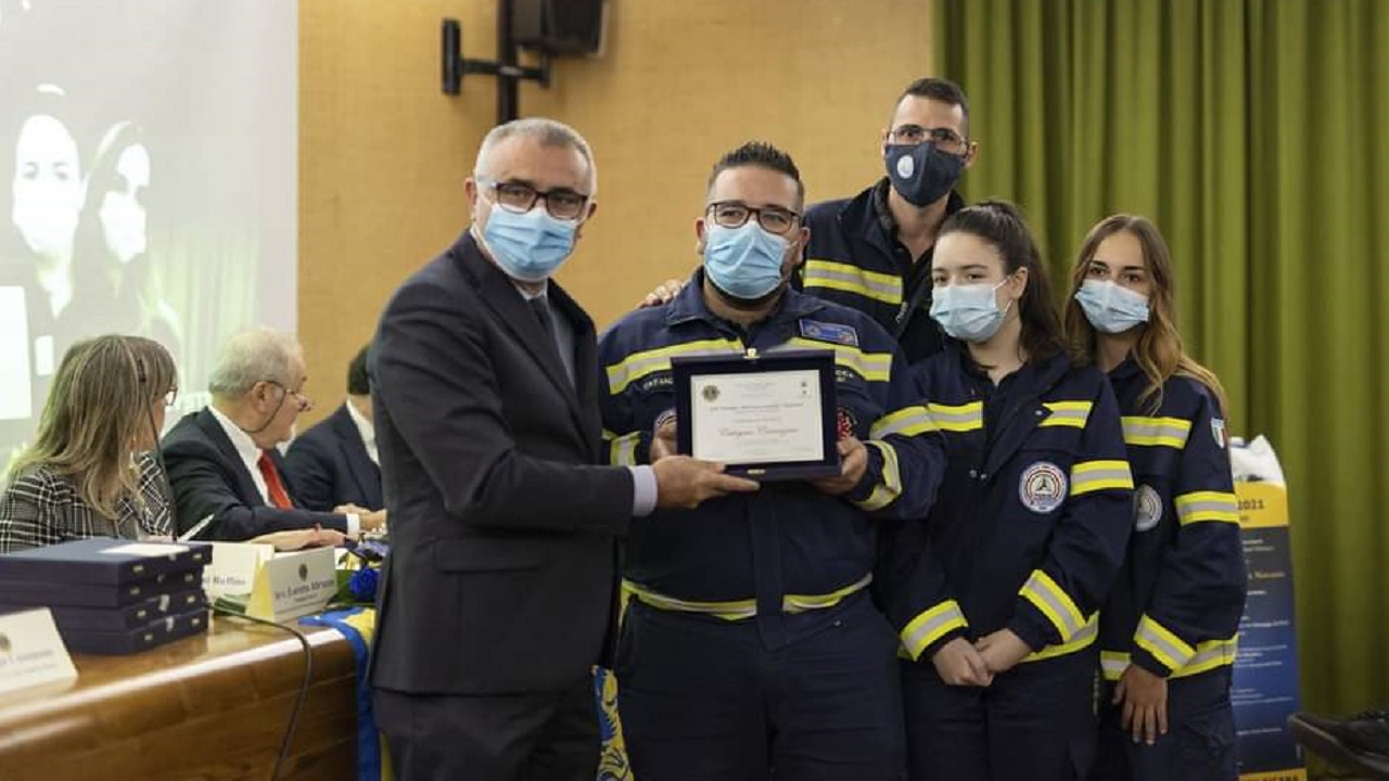 catanzaro protezione civile premio sambuca 2021