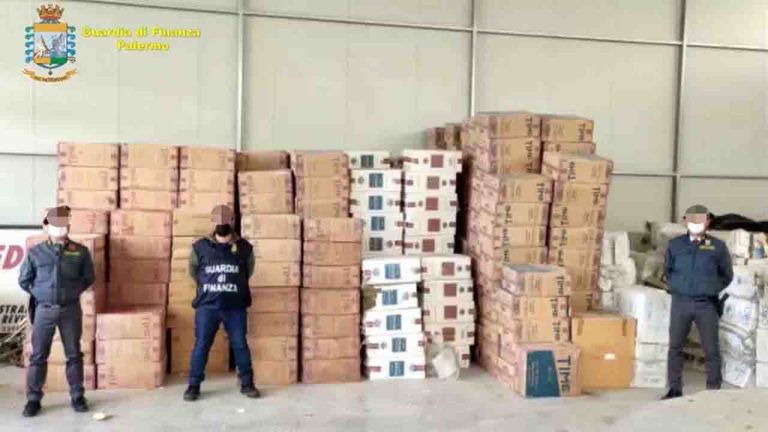 contrabbando tabacchi palermo guardia finanza