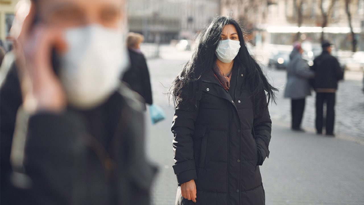 coronavirus mascherine