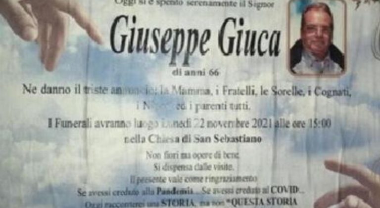 covid morto siracusa