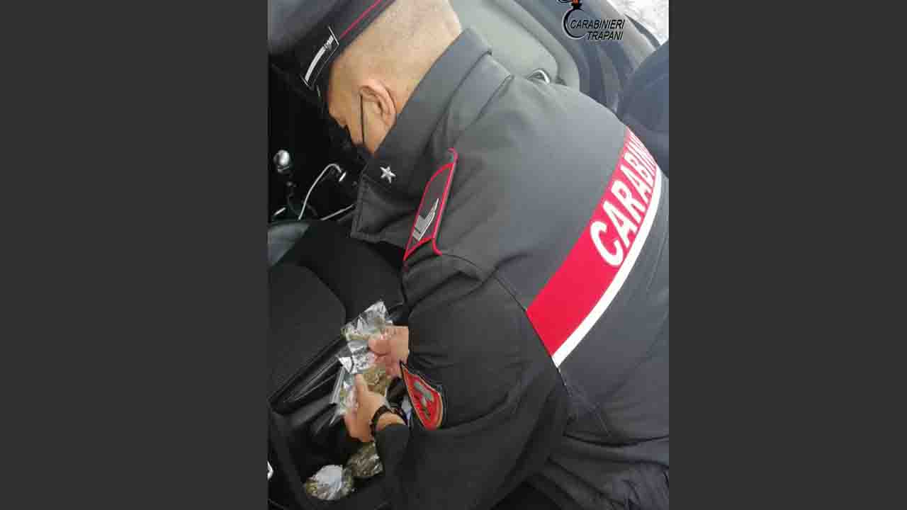 droga marsala carabinieri