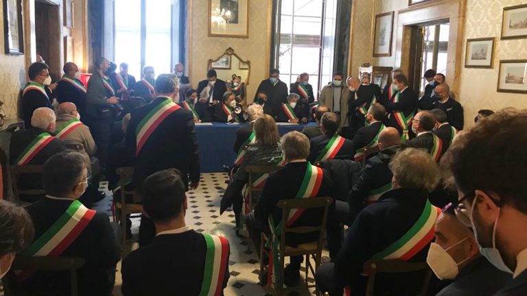 sindaci manifestazione Roma nov 2021 B