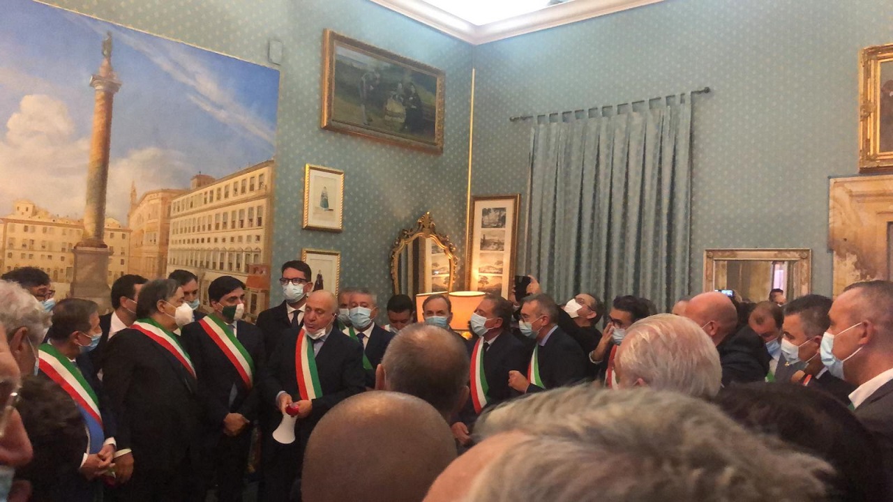 sindaci siciliani a roma 2021