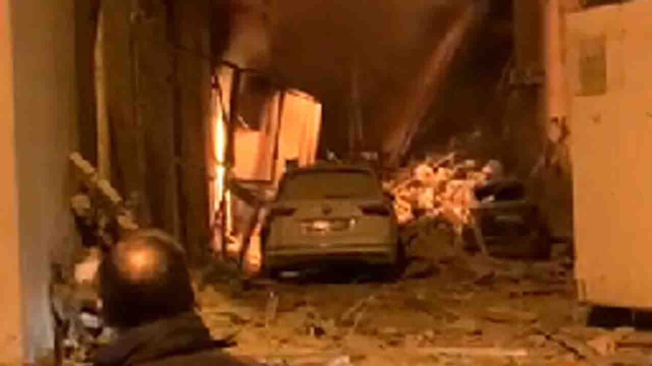 L'area dell'esplosione di Ravanusa5