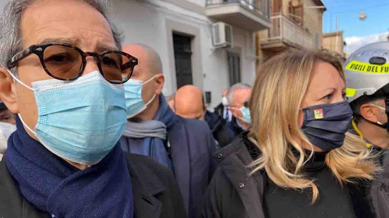 Musumeci e Savarino a Ravanusa