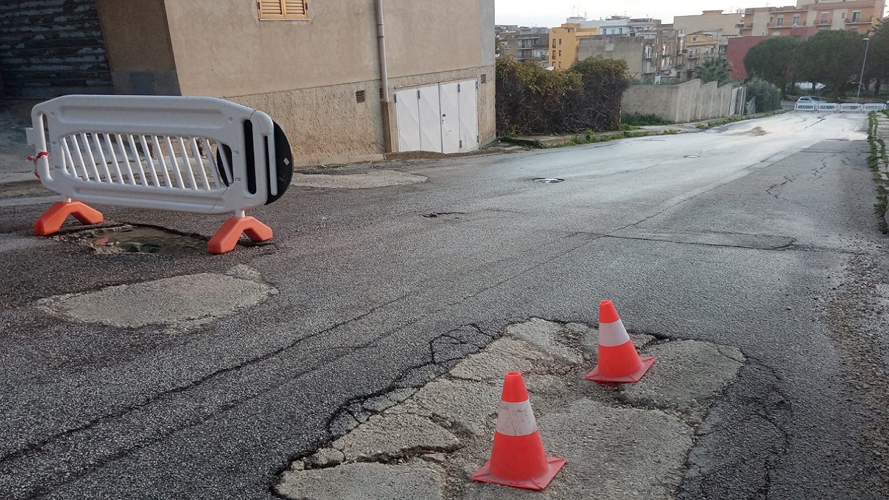 VIA BEGONIE CHIUSA GUASTO CONDOTTA 2021