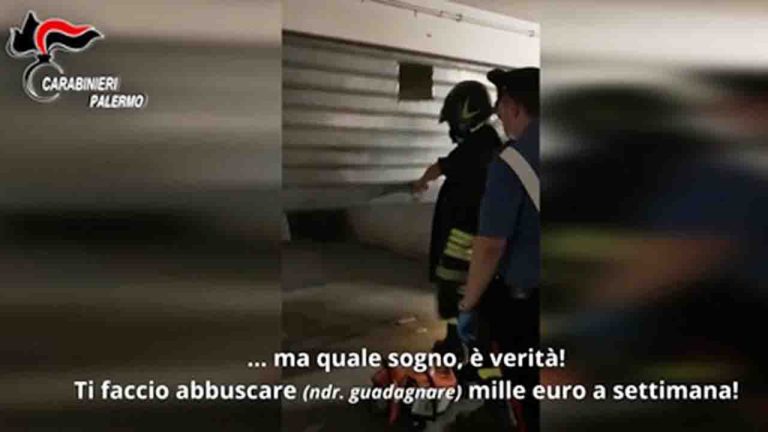 blitz droga Palermo 14 dic 2021