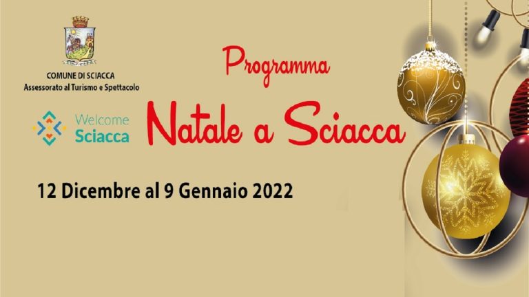 natale a sciacca 2021 manifesto