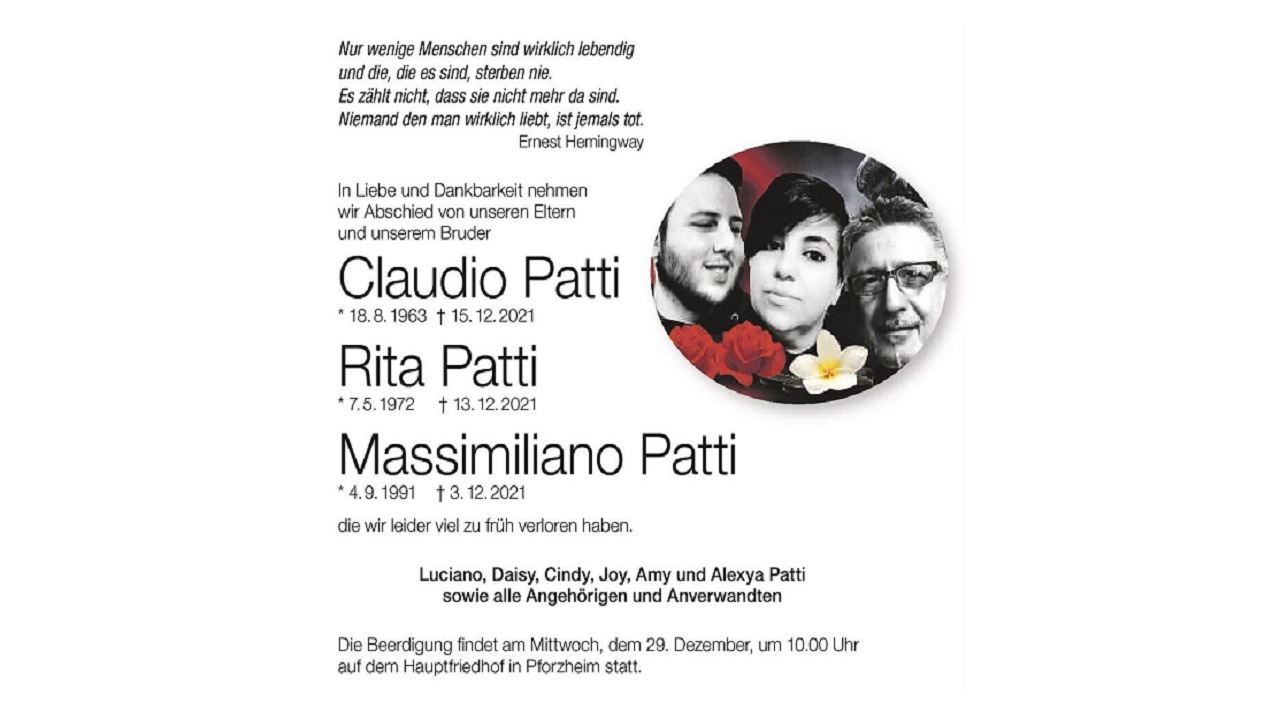 patti morti covid in germania