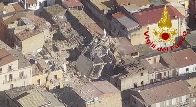 tragedia ravanusa dall'alto 2021