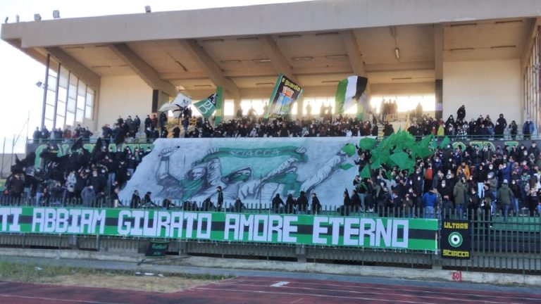 CALCIO SCIACCA ULTRAS COREOGRAFIA 2022