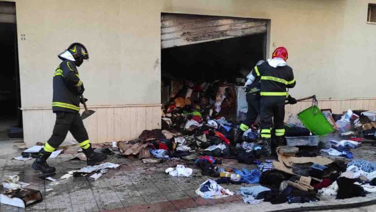Incendio via La Pira 1