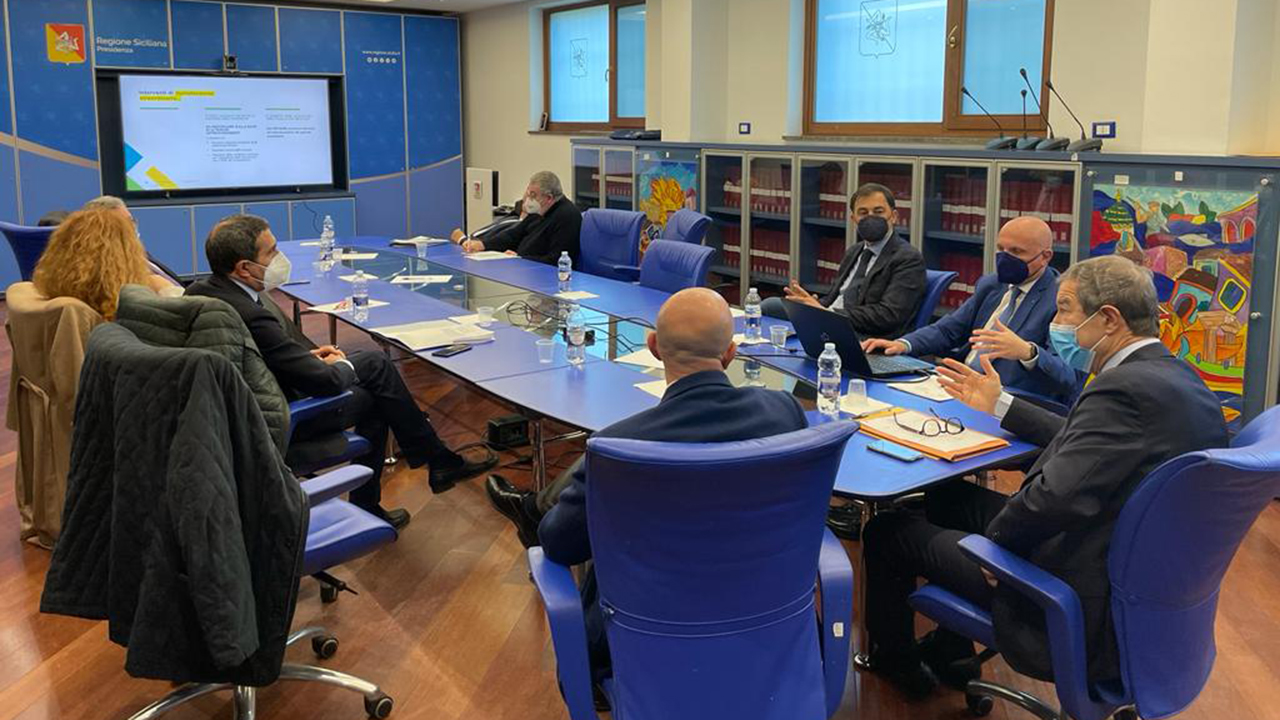 Riunione terme pALERMO 18 GEN 2022