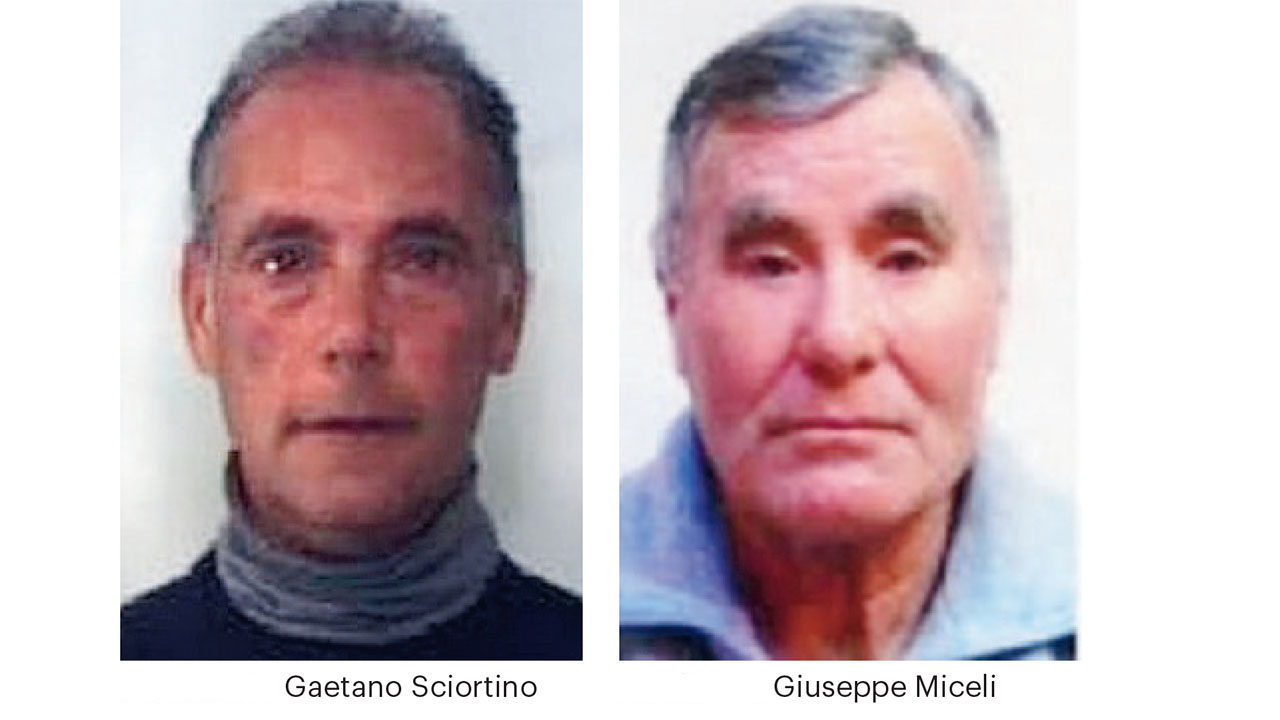 Sciortino e Miceli omicidio Cattolica Ercaclea