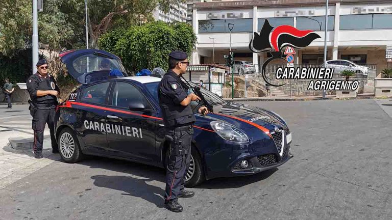 carabinieri agrigento pattuglia