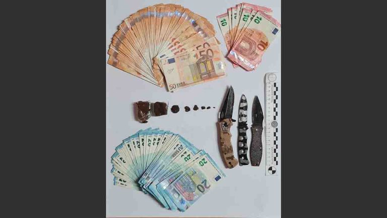droga e denaro polzizia di stato sciacca